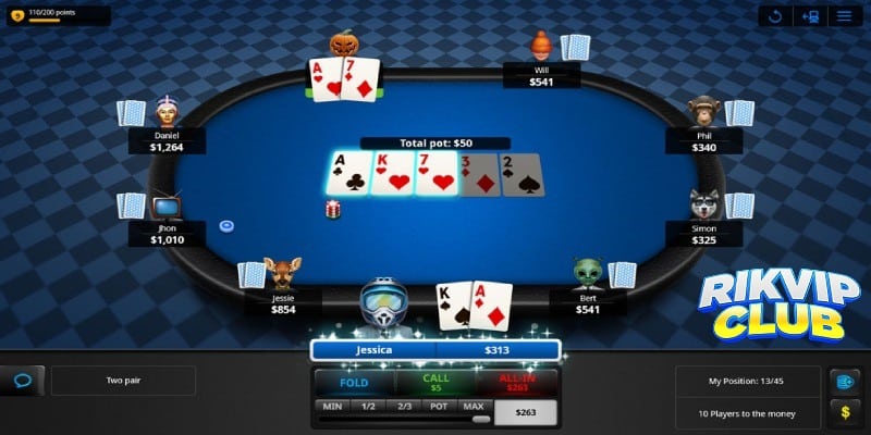 Texas Hold'em Online Rikvip kinh nghiệm